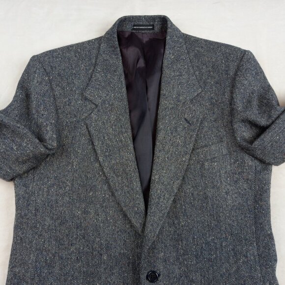 Vintage The Real MaGee Donegal Ireland Tweed Wool Blazer Mens 40-42 R - Picture 6 of 9
